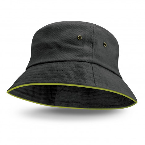 Bondi Bucket Hat - Coloured Sandwich Trim - Image 6