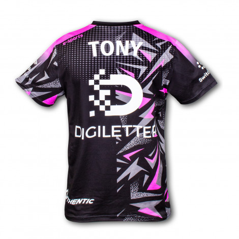 Custom Mens Sports V-Neck T- Shirt - Image 3