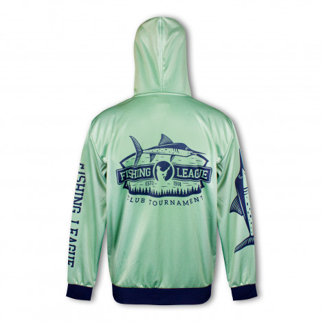 Custom Mens Sports Zipped Hoodie - Image 3