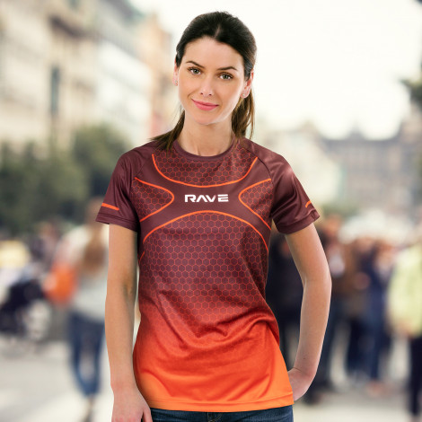 Custom Womens Performance T-Shirt - Image 4