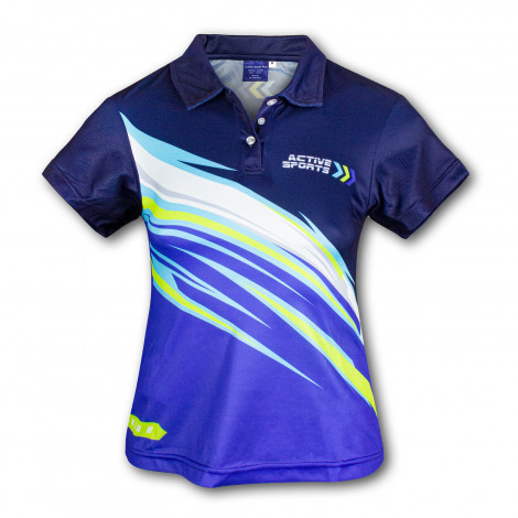 Custom Womens Sports Polo - Image 2