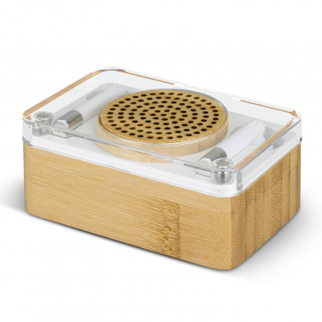 Bamboo Wireless Speaker & Earbud Set - Image 2