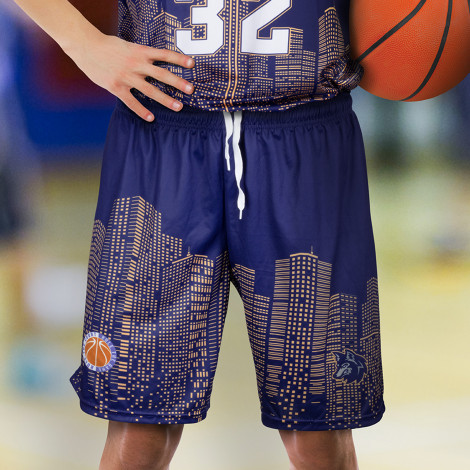 Custom Mens Basketball Shorts - Image 4