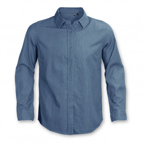 TRENDSWEAR Chester Men's Denim Shirt - Image 3