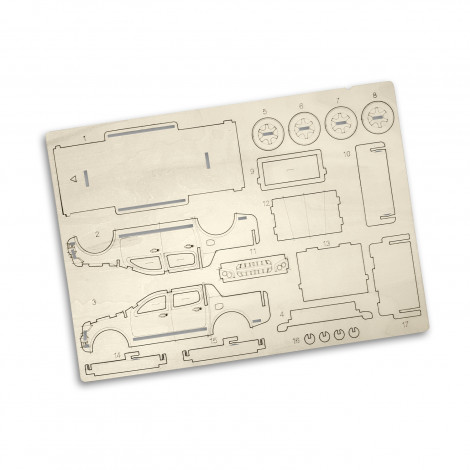 BRANDCRAFT UTE Wooden Model - Image 4
