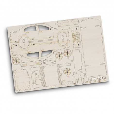 BRANDCRAFT Sedan Car Wooden Model - Image 4