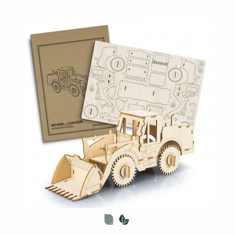 BRANDCRAFT Wheel Loader Wooden Model - Image 2