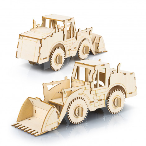 BRANDCRAFT Wheel Loader Wooden Model - Image 3