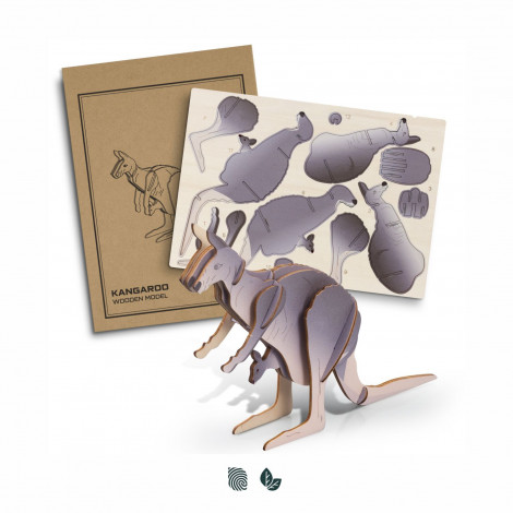 BRANDCRAFT Kangaroo Wooden Model - Image 2