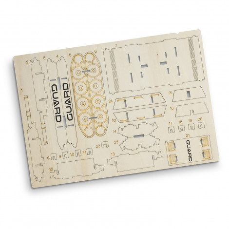 BRANDCRAFT Tank Wooden Model - Image 7