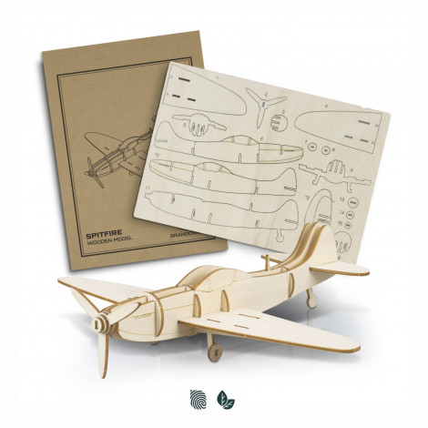 BRANDCRAFT Spitfire Wooden Model - Image 2