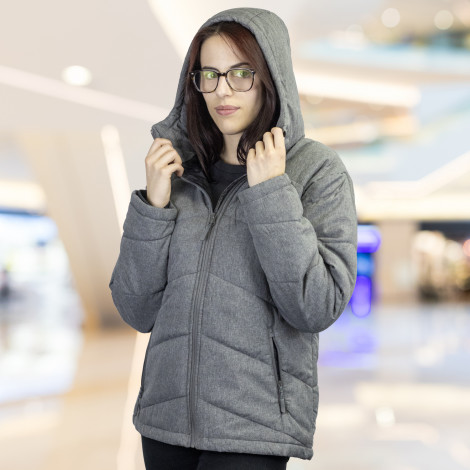 TRENDSWEAR Newport Womens Puffer Jacket - Image 11