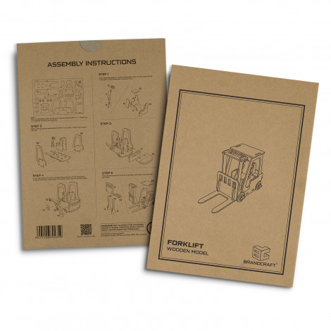 BRANDCRAFT Forklift Wooden Model - Image 5