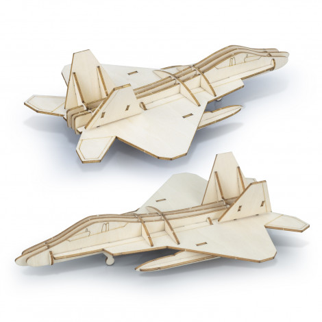 BRANDCRAFT Jet Fighter Wooden Model - Image 3
