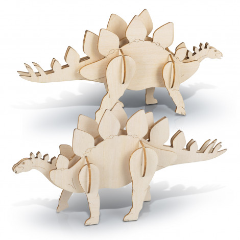 BRANDCRAFT Stegosaurus Wooden Model - Image 3