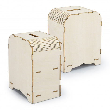 BRANDCRAFT Money Box Wooden Model - Image 3